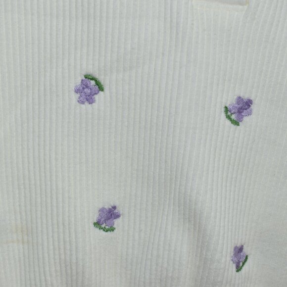 Zara Purple Flower Short-sleeve - Picture 2 of 3